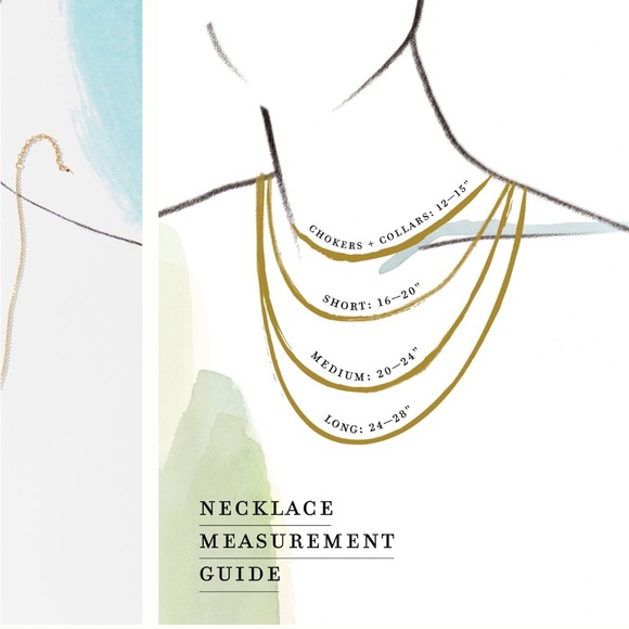 Anthropologie Pavé Monogram Necklace Letter A - Picture 4 of 4